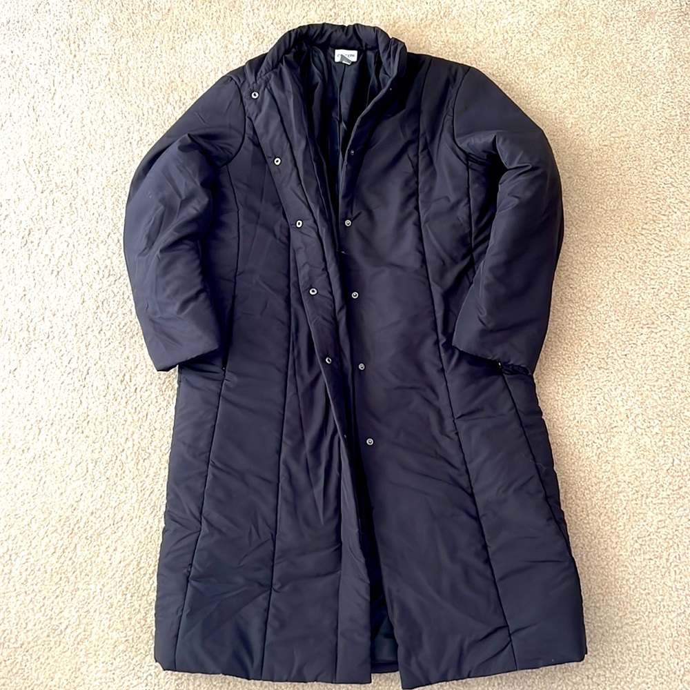 Chicos black down coat